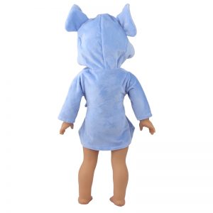18 inch doll clothes urry and cute animal pajamas can also be used as bathrobes.CL-0265插图15