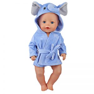 18 inch doll clothes urry and cute animal pajamas can also be used as bathrobes.CL-0265插图11
