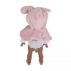 18 inch doll clothes rabbit cape: cute and stylish trend, making your doll the most charming little cutie. CL-0268插图2
