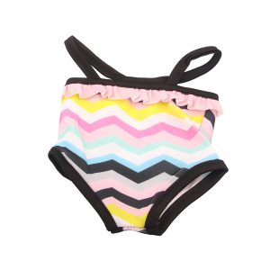 18 inch doll clothes striped swimsuit, wave-like summer vacation swimsuit CL-0258插图4