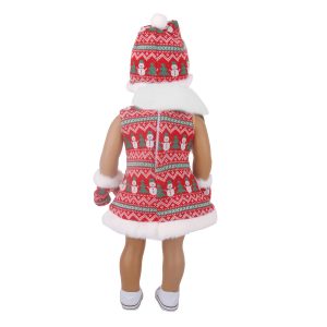18 inch doll clothes doll Christmas fashion trends, make your little princess the most beautiful Christmas baby! CL-0286插图6