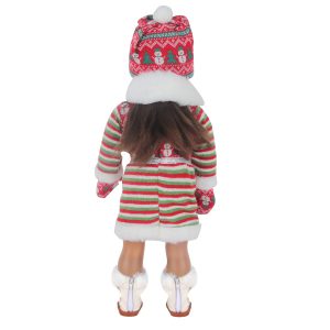 18 inch doll clothes christmas elf doll dress  merry christmas doll dress CL-0287插图4