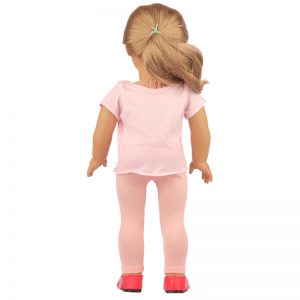 18 inch doll clothes cactus printed tops and ripped pants design of fashion trend CL-0256插图6