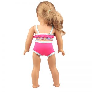 18 inch doll clothes 18-inch doll pink vacation swimsuit: Summer Fun CL-0272插图5