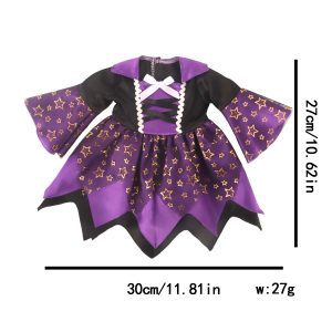 18 inch doll clothes Gorgeous Halloween doll costume CL-0290插图2