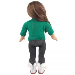 18 inch doll clothes Merry Christmas: Doll’s Heartwarming Knitted Sweater CL-0330插图4