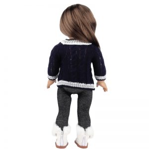 18 inch doll clothes Merry Christmas Joy Festive Atmosphere Doll Knitted Christmas Pattern CL-0331插图4