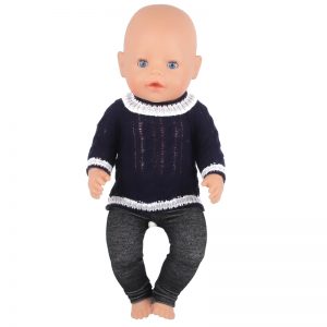 18 inch doll clothes Merry Christmas Joy Festive Atmosphere Doll Knitted Christmas Pattern CL-0331插图2