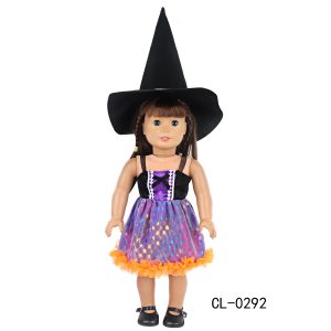 18 inch doll clothes Gorgeous Halloween doll costume CL-0292插图2