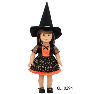 18 inch doll clothes Gorgeous Halloween doll costume CL-0294插图2