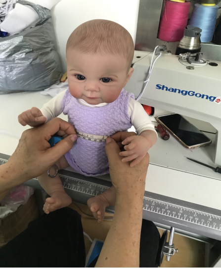 The making process of an 18-inch doll dress插图4