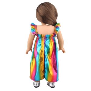 18 inch doll clothes Rainbow Baby: Colorful Doll’s Clothes CL-0351插图3