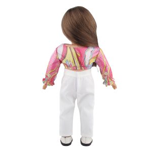 18 inch doll clothes Playful Little Elf: Short Doll Top, Full of Vitality Fashionable Summer CL-0352插图3